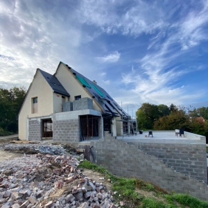 Rénovation et extension d'une maison à Touques 