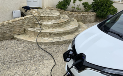 Borne de recharge électrique